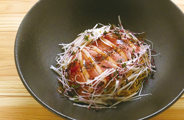 合鴨と白ねぎの甘醤油だれ