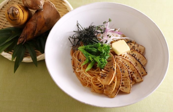 4月限定、春に美味しいたけのこを使った和ぱすたが登場！