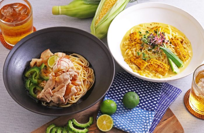 ひんやり、さっぱり、こななの夏ぱすた